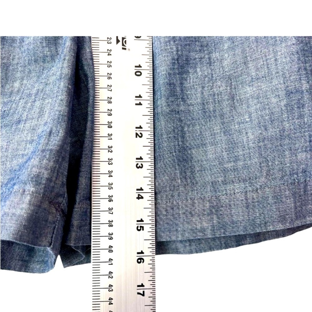 Polo Ralph Lauren Women’s Blue Heather Chino Shorts - Picture 10 of 11